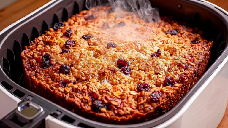 Diese einfache Rezeptidee verwandelt Haferflocken in einen saftigen Kuchen … entdecke den