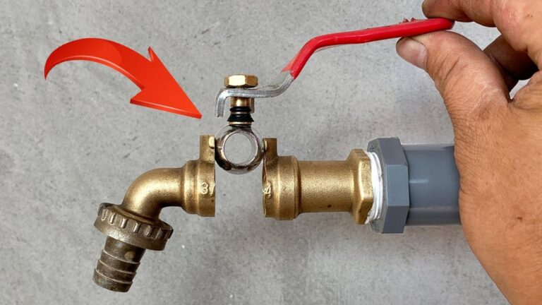 Dieser einfache Trick repariert defekte Wasserhähne in Sekunden und spart sofort Geld…
