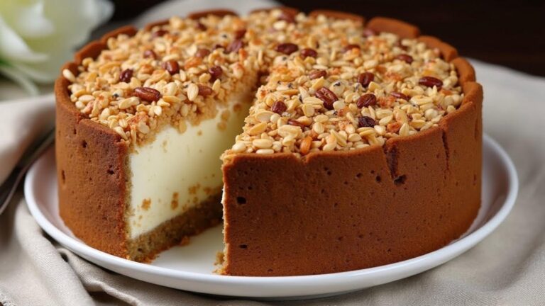 Dieser vergessene Trick sorgt für einen köstlichen Hüttenkäse-Hafer-Kuchen in nur 15 Minuten…