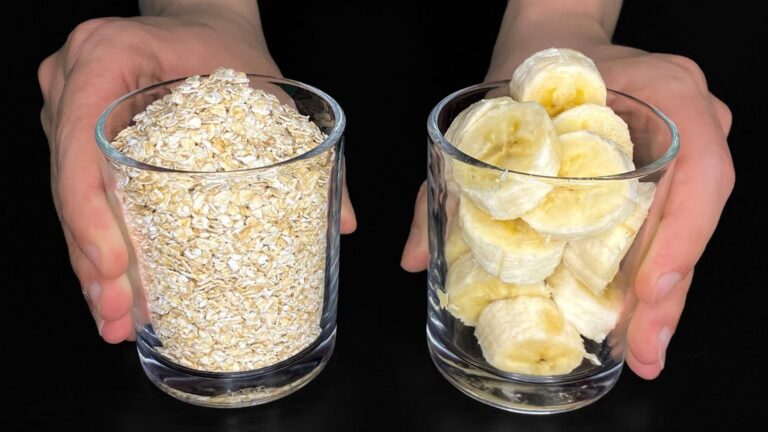 Diese einfache Kombination aus Bananen und Haferflocken verwandelt Dessertliebhaber…