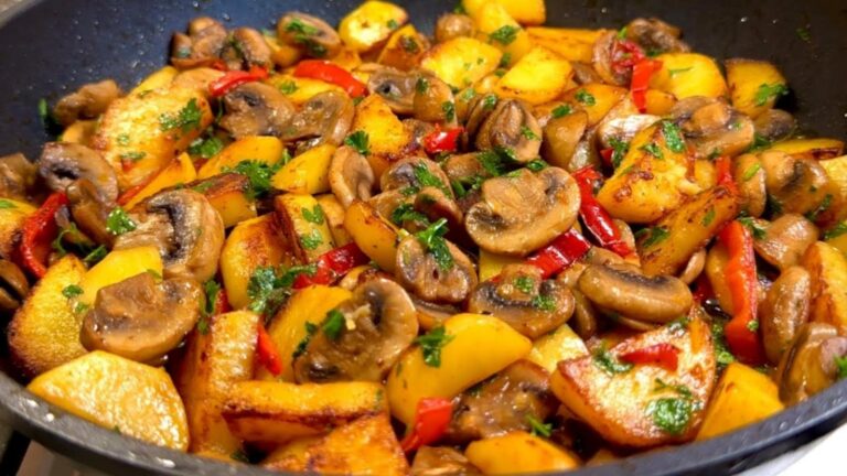 Dieser vergessene Trick verwandelt deine Kartoffeln und Pilze in ein Geschmackserlebnis …