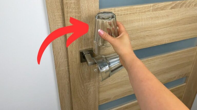 Dieser einfache Trick mit Gläsern könnte dein Sicherheitsgefühl für immer verändern…