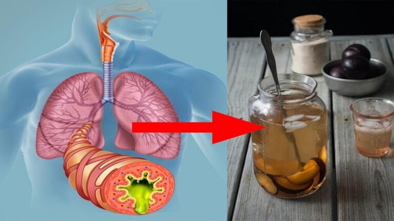 Diese einfache Mischung reinigt deine Lungen und stärkt dein Immunsystem sofort…