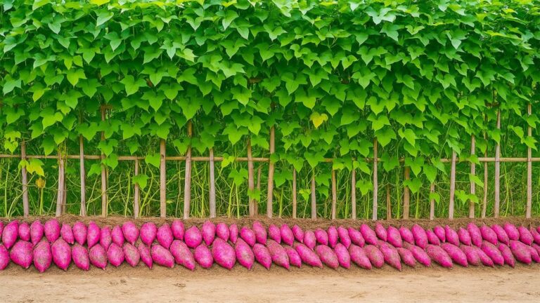 Dieser einfache Trick verwandelt Süßkartoffeln in eine wahre Gartenfreude…