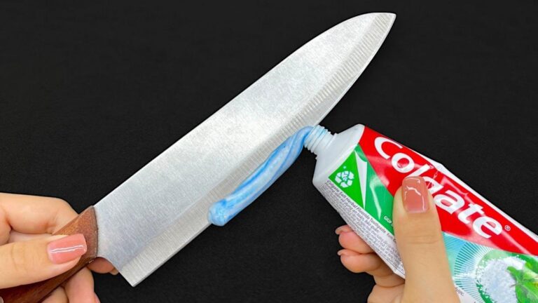 Dieser einfache Trick schärft jeden Messer in nur 60 Sekunden … du wirst es lieben!