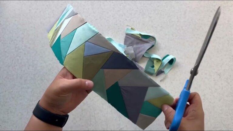 Dieser vergessene Trick verwandelt Stoffreste in Designerstücke, die alle begeistern